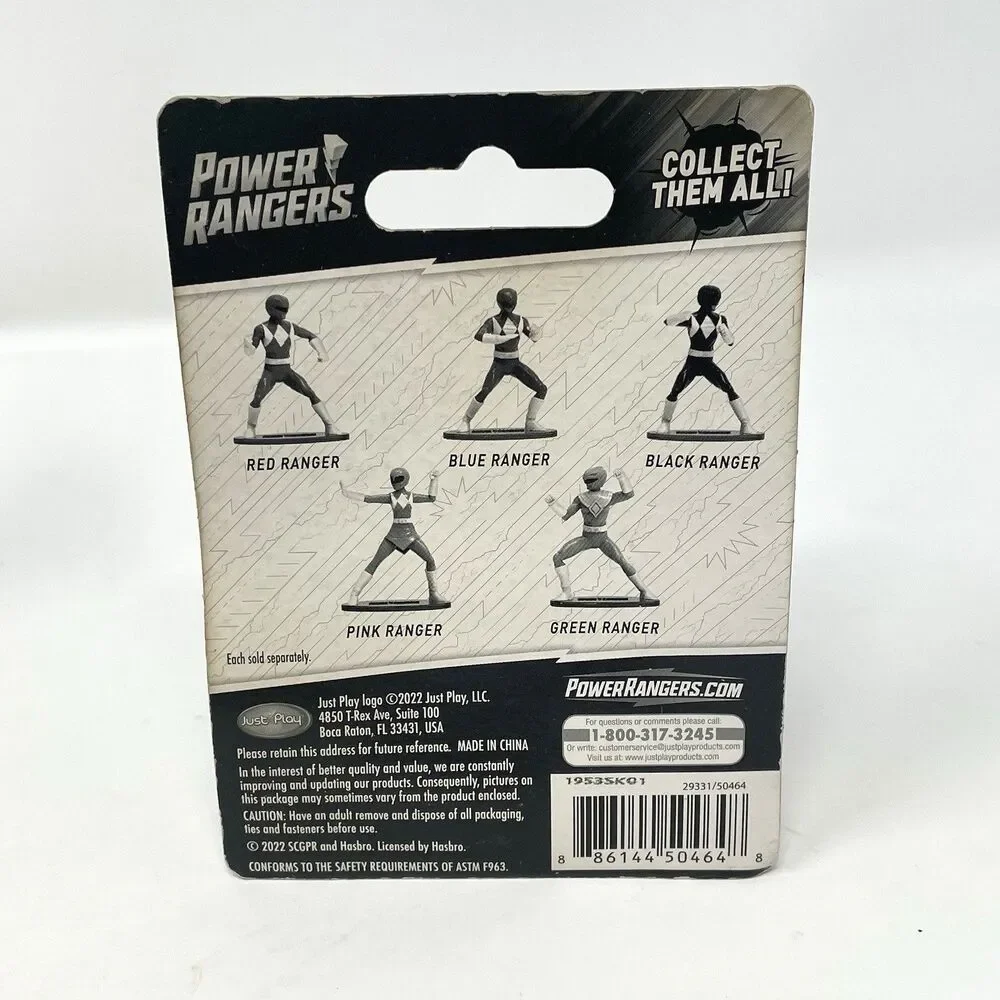 Lot of 4 Power Rangers Super Samurai McDonald's Toys - Includes‎ NIP Blue Ranger